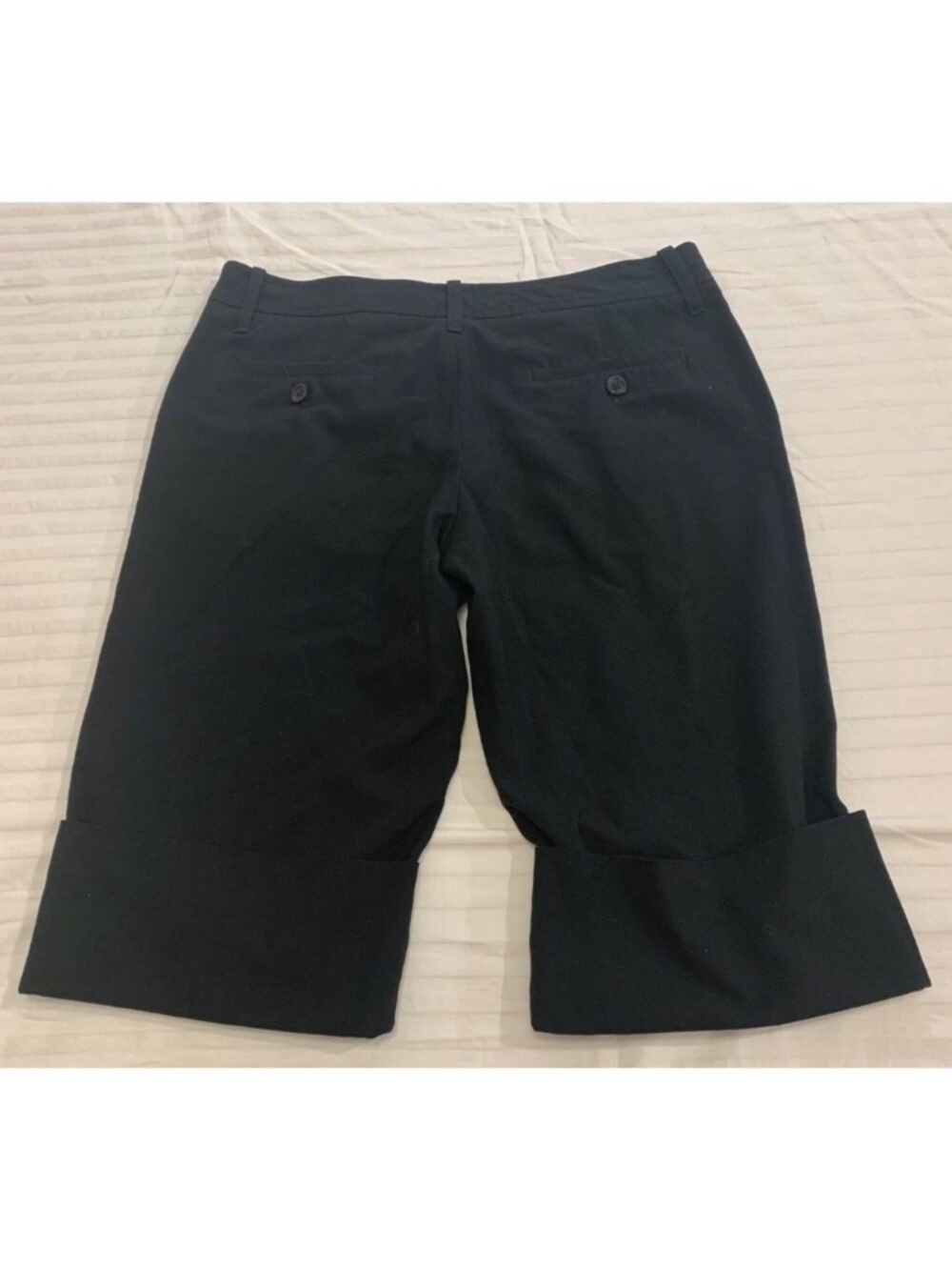 GAP Black Cuffed Women's Athletic Shorts